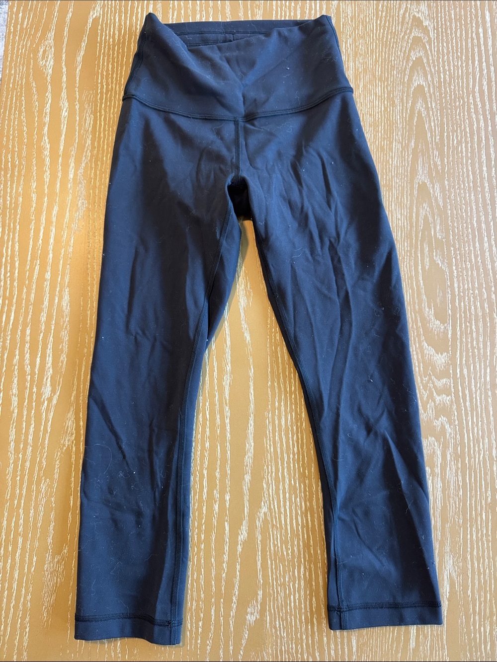 Lululemon- Black Crop Leggings- sz. 4